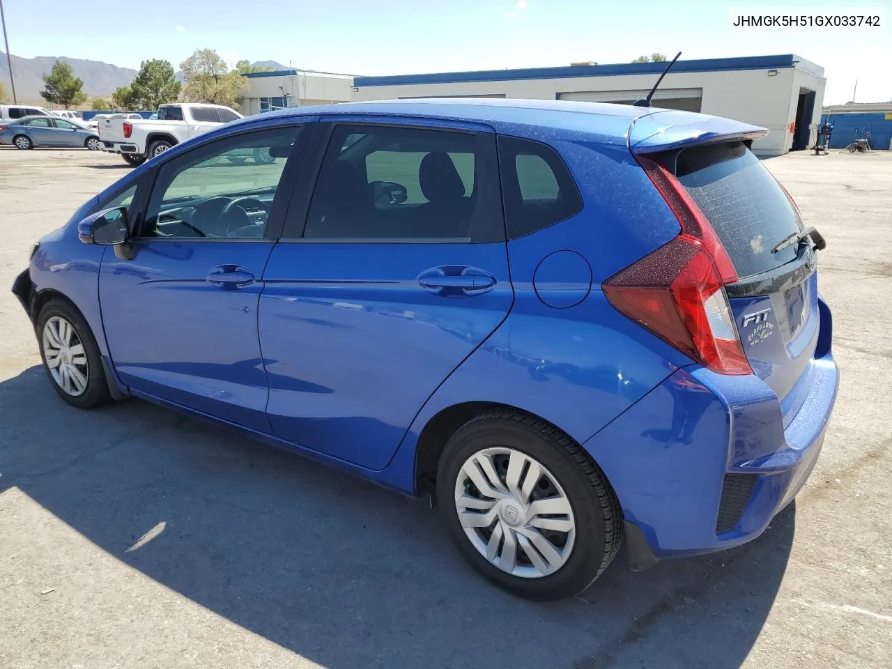 2016 Honda Fit Lx VIN: JHMGK5H51GX033742 Lot: 71986244