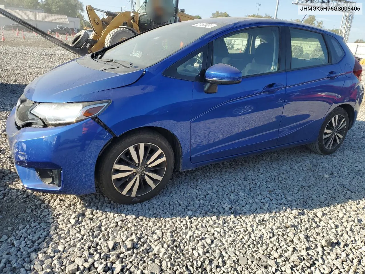 2016 Honda Fit Ex VIN: JHMGK5H76GS006406 Lot: 72150464