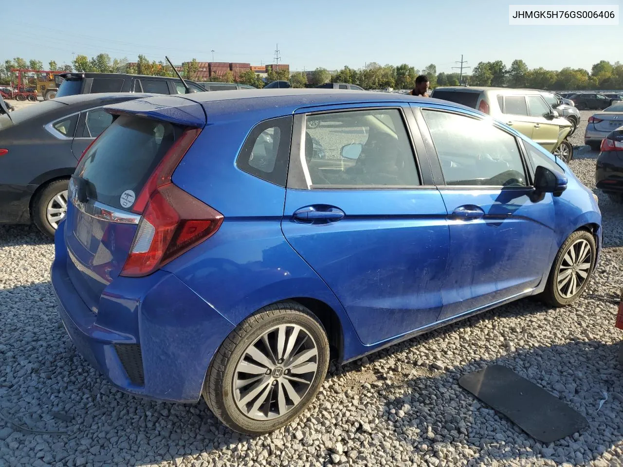 2016 Honda Fit Ex VIN: JHMGK5H76GS006406 Lot: 72150464