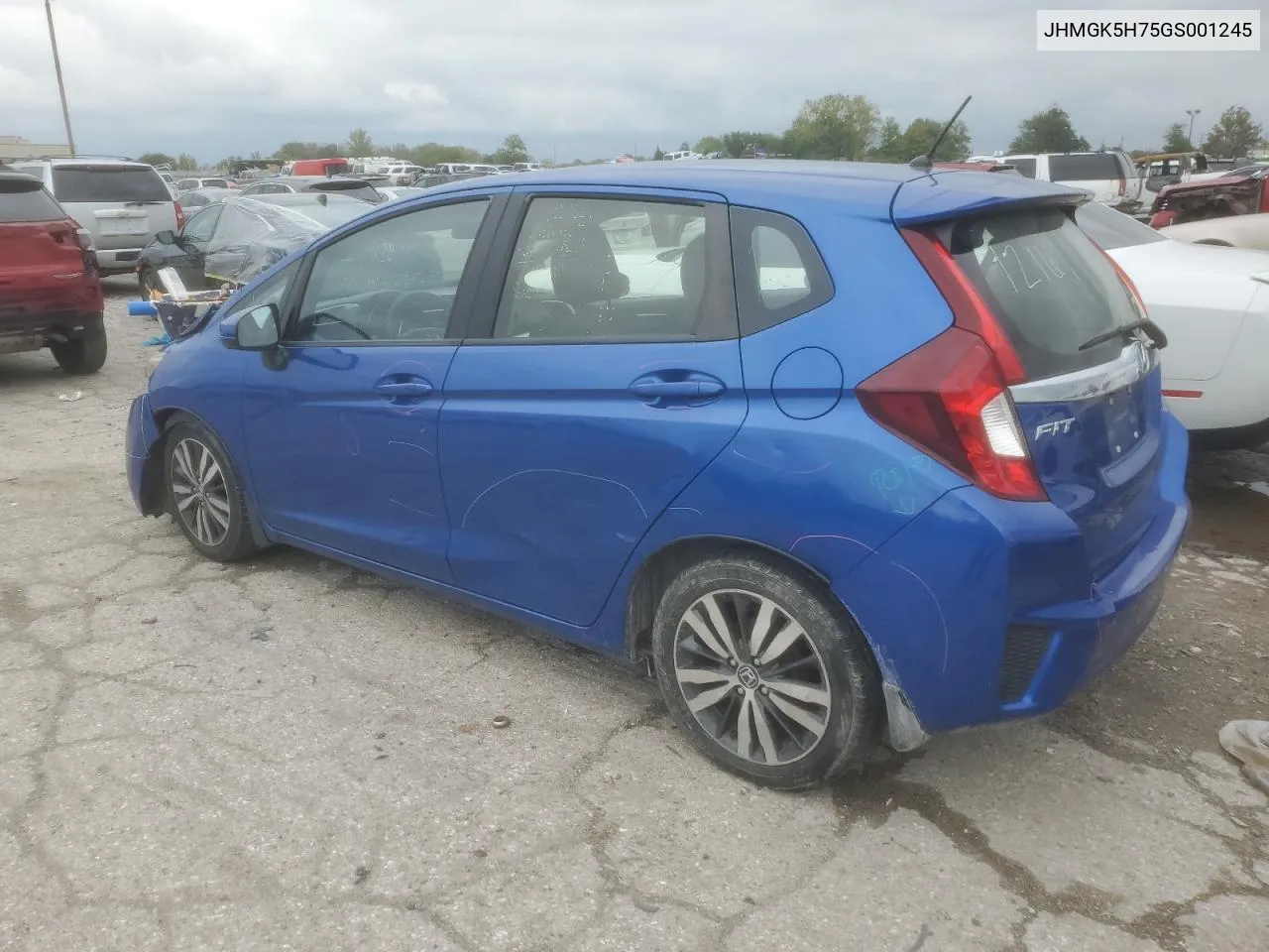 2016 Honda Fit Ex VIN: JHMGK5H75GS001245 Lot: 72754974