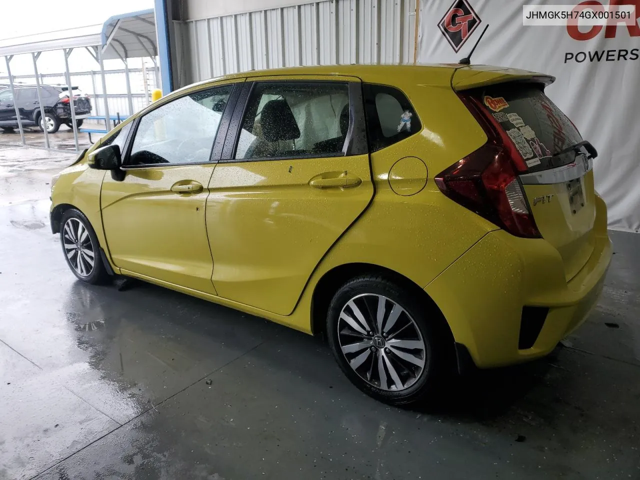 2016 Honda Fit Ex VIN: JHMGK5H74GX001501 Lot: 73152674