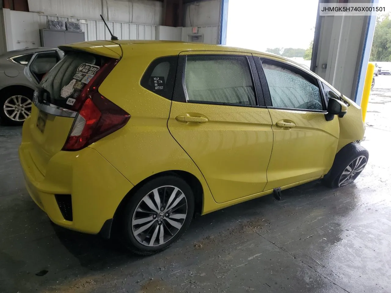 2016 Honda Fit Ex VIN: JHMGK5H74GX001501 Lot: 73152674