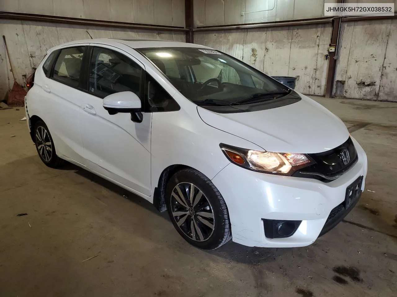 2016 Honda Fit Ex VIN: JHMGK5H72GX038532 Lot: 73539454