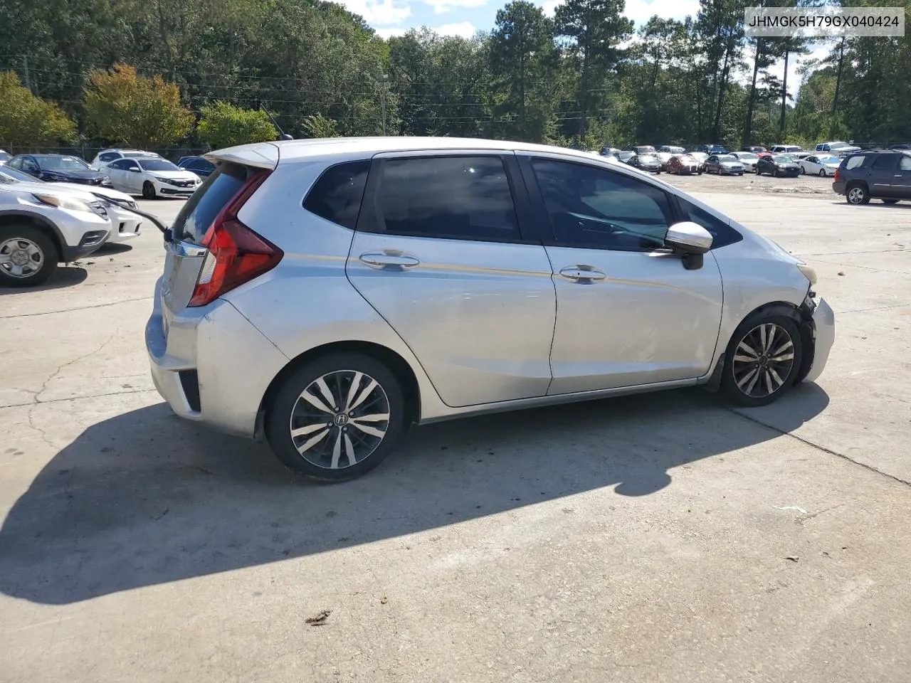 2016 Honda Fit Ex VIN: JHMGK5H79GX040424 Lot: 74065524