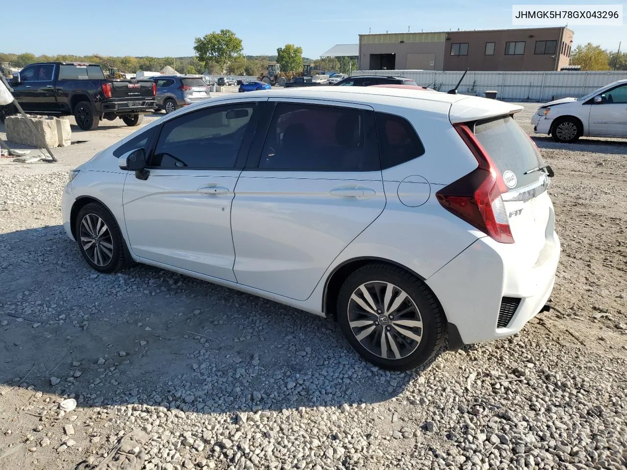 2016 Honda Fit Ex VIN: JHMGK5H78GX043296 Lot: 74316524