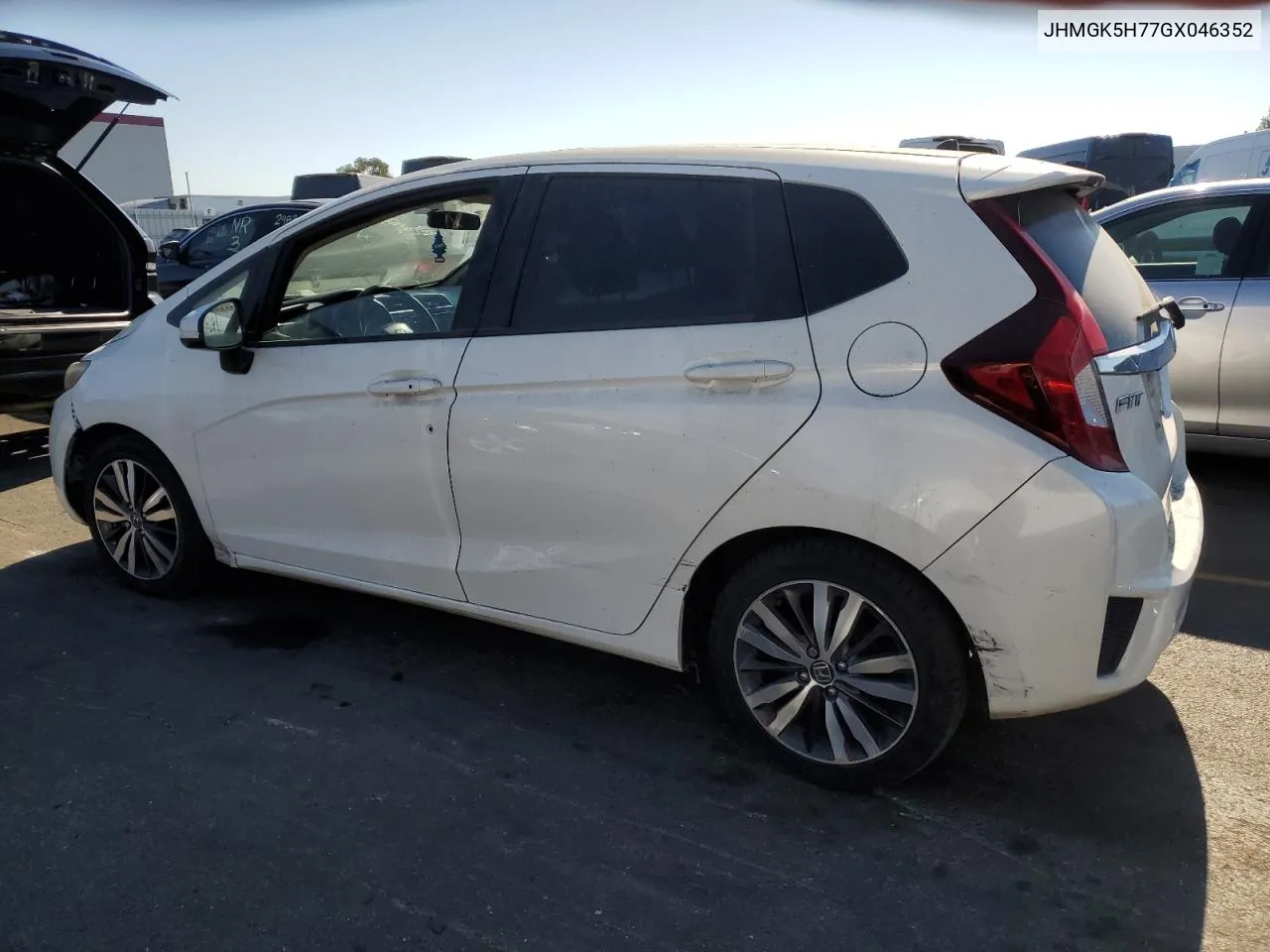 2016 Honda Fit Ex VIN: JHMGK5H77GX046352 Lot: 74536504