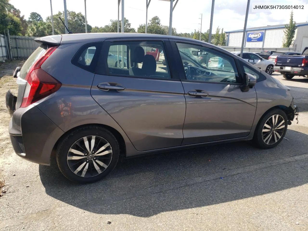 2016 Honda Fit Ex VIN: JHMGK5H73GS014012 Lot: 74750564