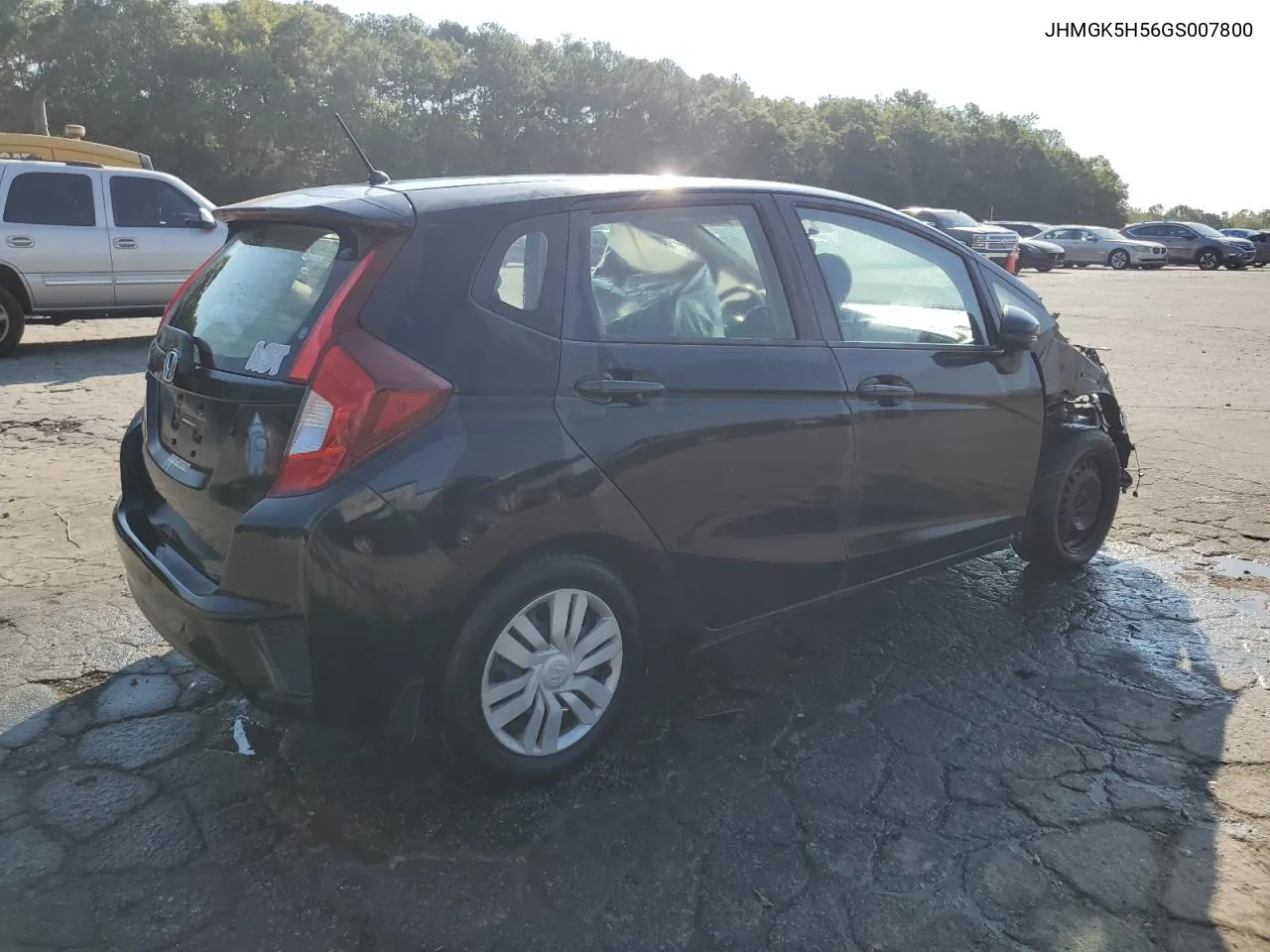 2016 Honda Fit Lx VIN: JHMGK5H56GS007800 Lot: 74784344