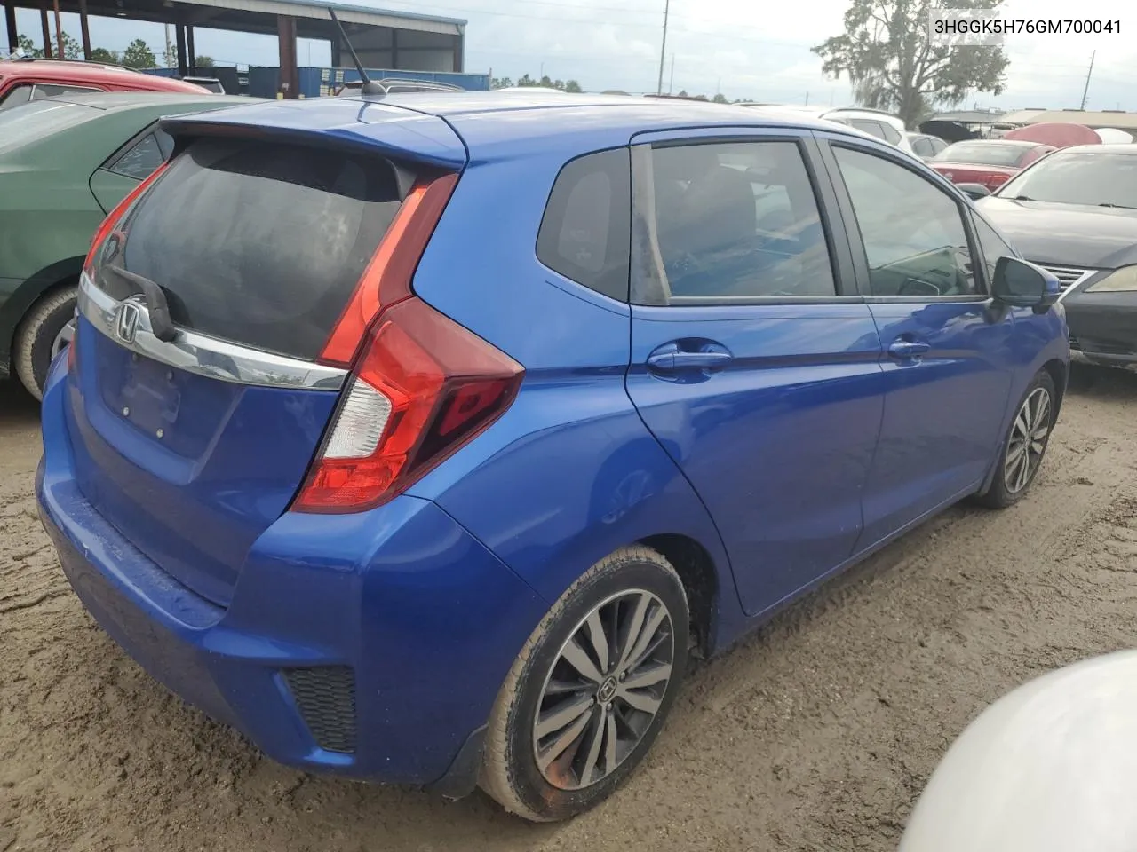 2016 Honda Fit Ex VIN: 3HGGK5H76GM700041 Lot: 74796384