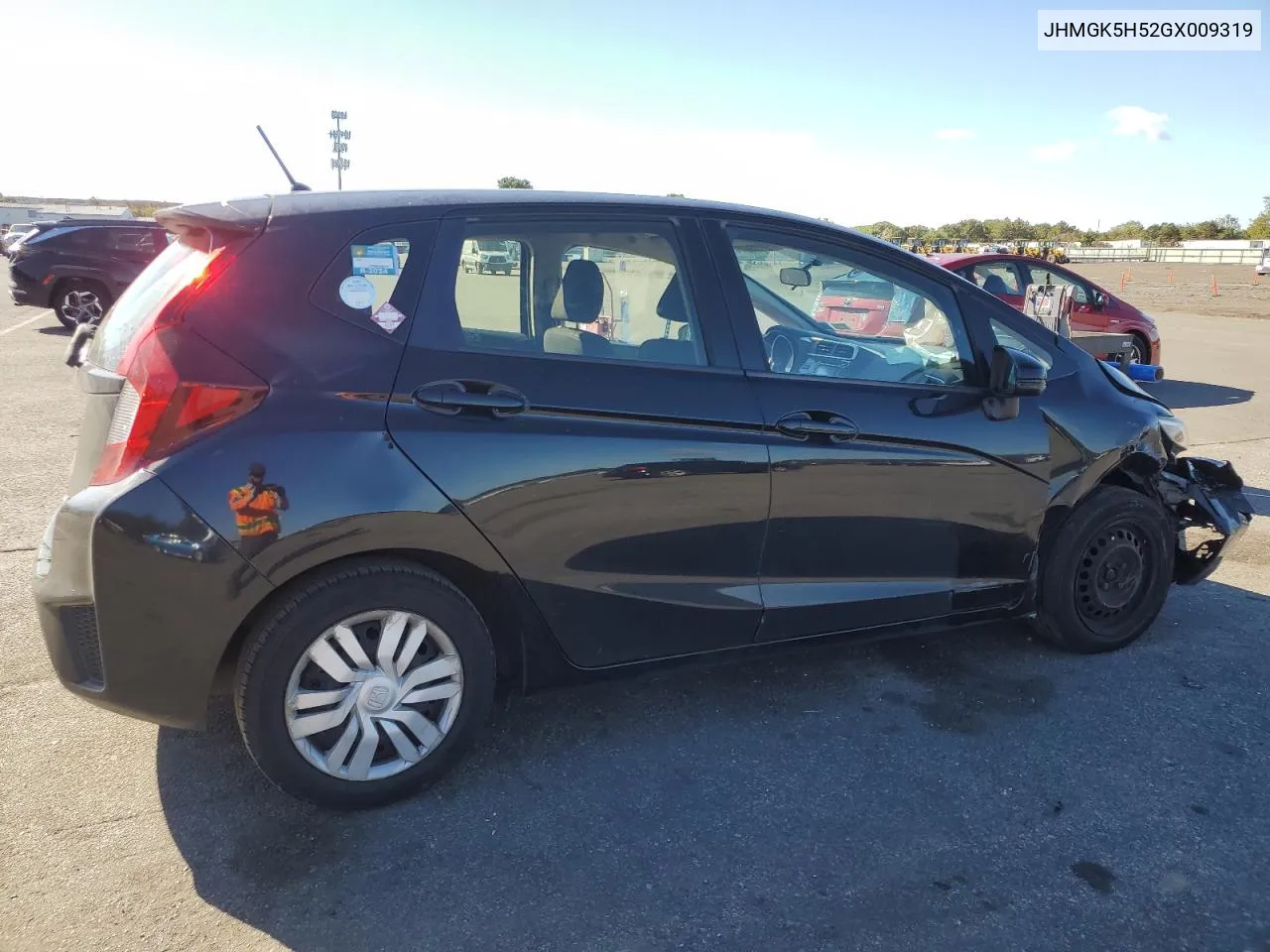 2016 Honda Fit Lx VIN: JHMGK5H52GX009319 Lot: 74914174