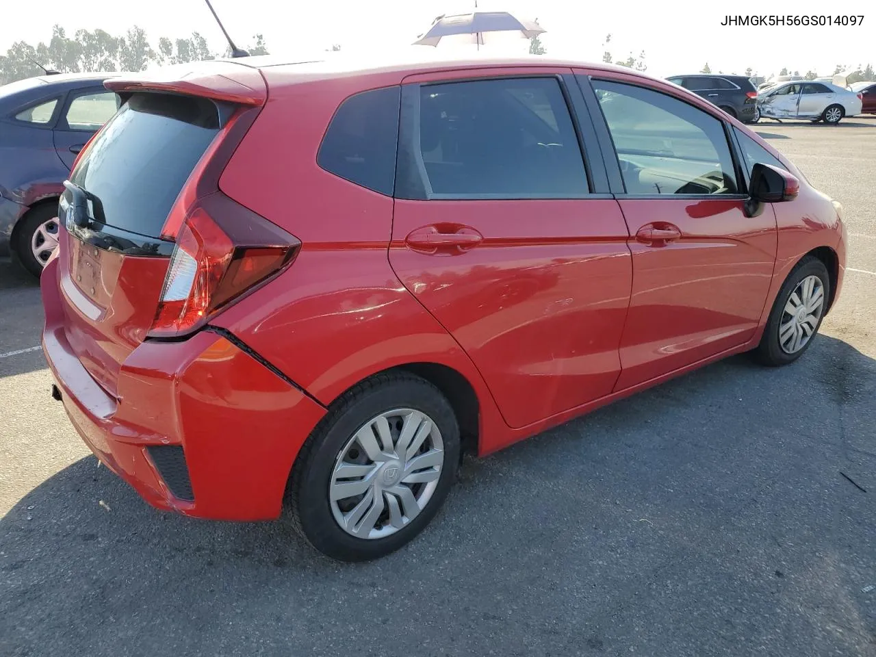 2016 Honda Fit Lx VIN: JHMGK5H56GS014097 Lot: 74931714