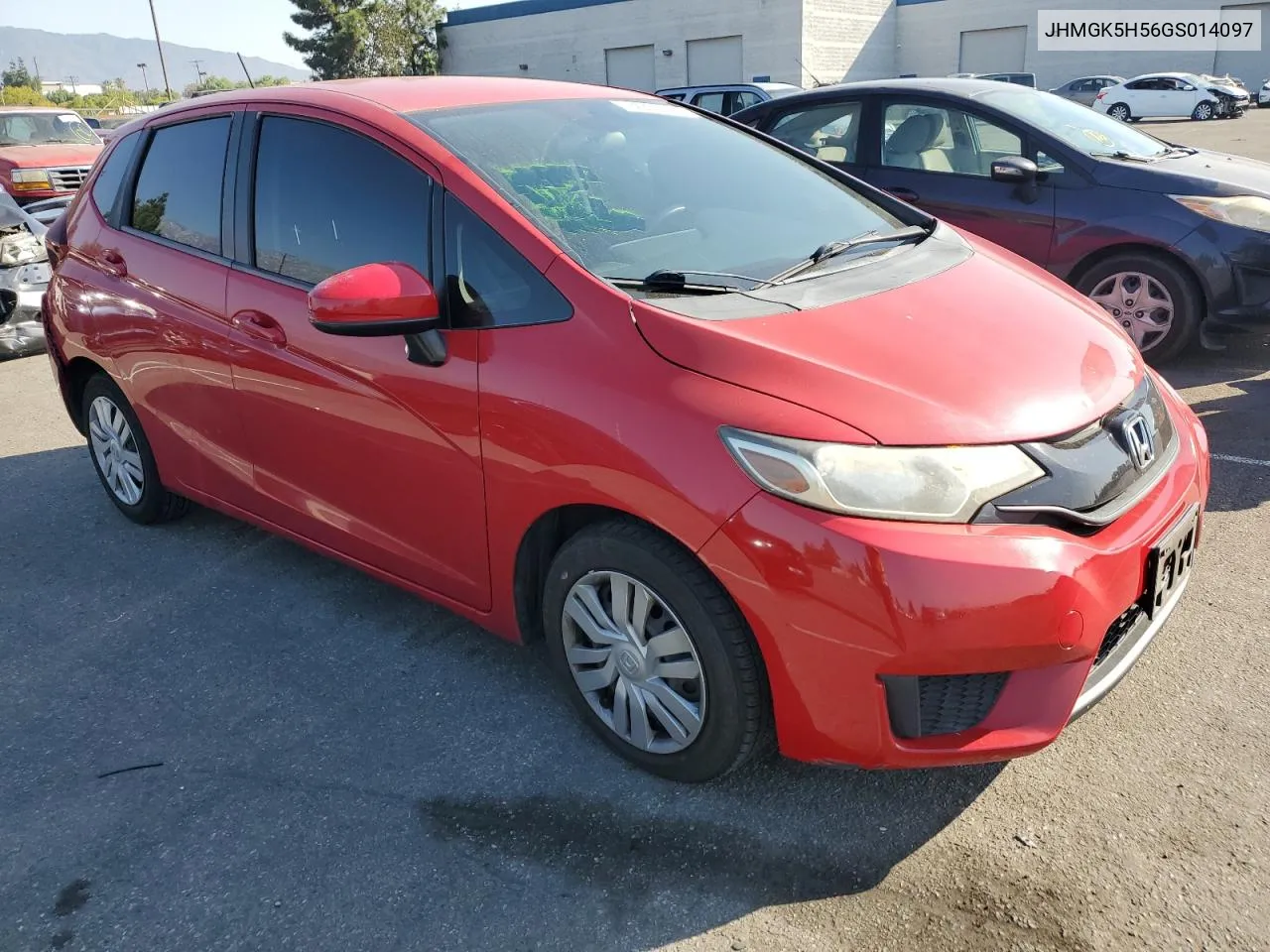 2016 Honda Fit Lx VIN: JHMGK5H56GS014097 Lot: 74931714