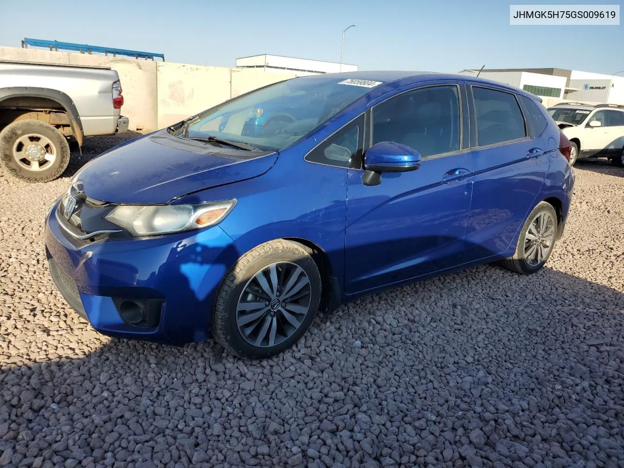 2016 Honda Fit Ex VIN: JHMGK5H75GS009619 Lot: 75059804