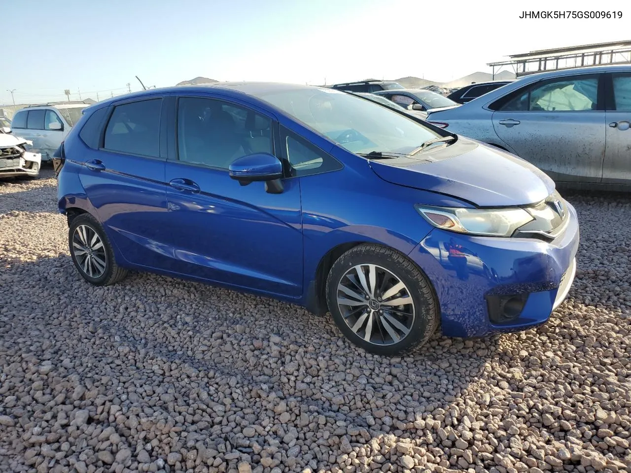 2016 Honda Fit Ex VIN: JHMGK5H75GS009619 Lot: 75059804