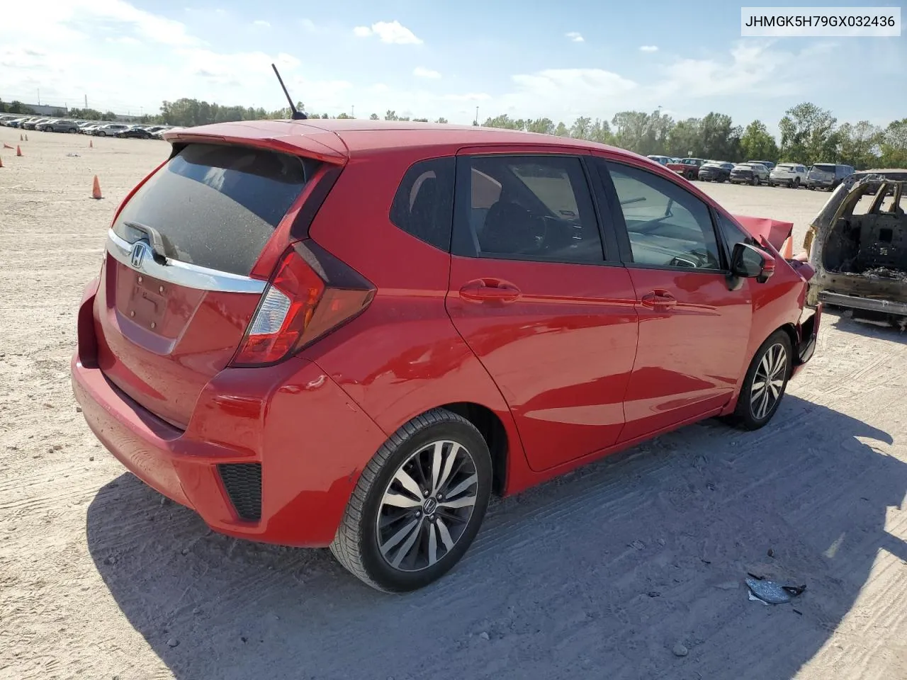 2016 Honda Fit Ex VIN: JHMGK5H79GX032436 Lot: 76182774