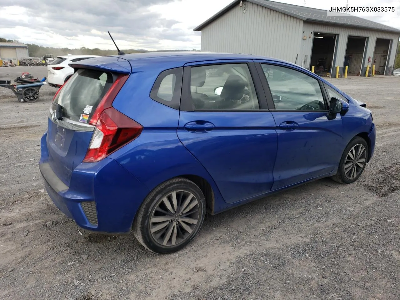 2016 Honda Fit Ex VIN: JHMGK5H76GX033575 Lot: 76300224