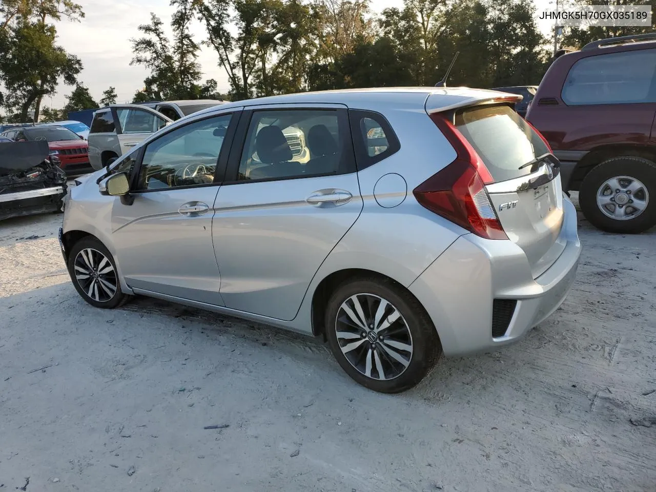 2016 Honda Fit Ex VIN: JHMGK5H70GX035189 Lot: 76381264