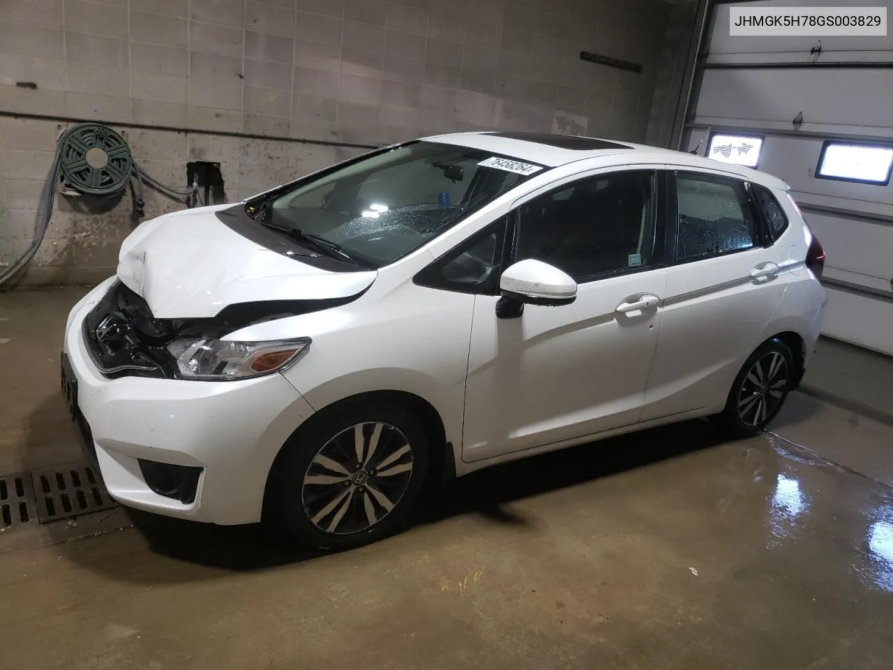 2016 Honda Fit Ex VIN: JHMGK5H78GS003829 Lot: 76458264