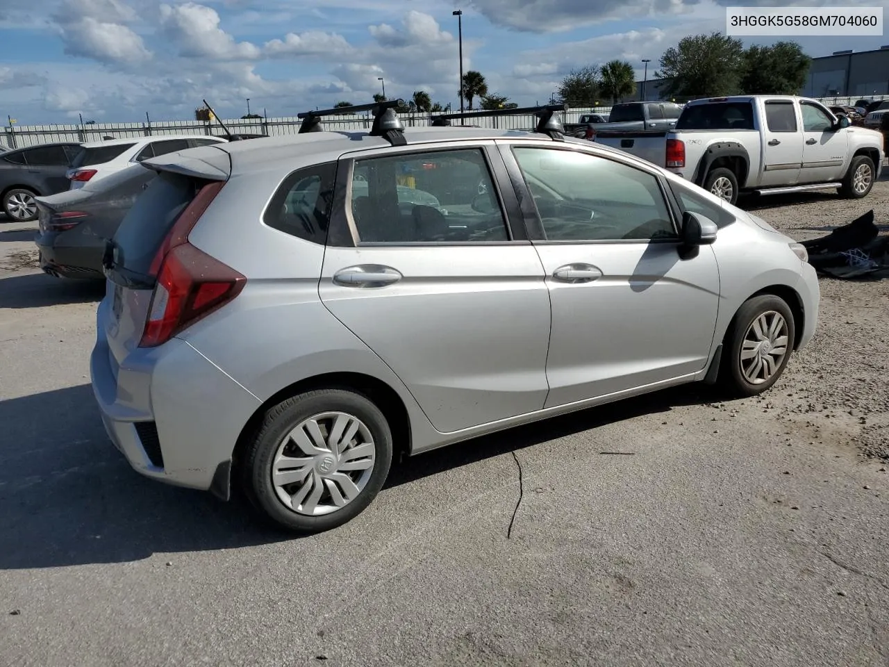 2016 Honda Fit Lx VIN: 3HGGK5G58GM704060 Lot: 76777664