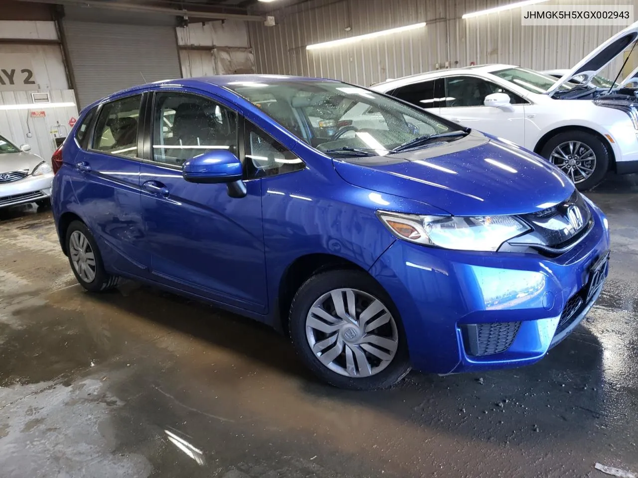 2016 Honda Fit Lx VIN: JHMGK5H5XGX002943 Lot: 77462694