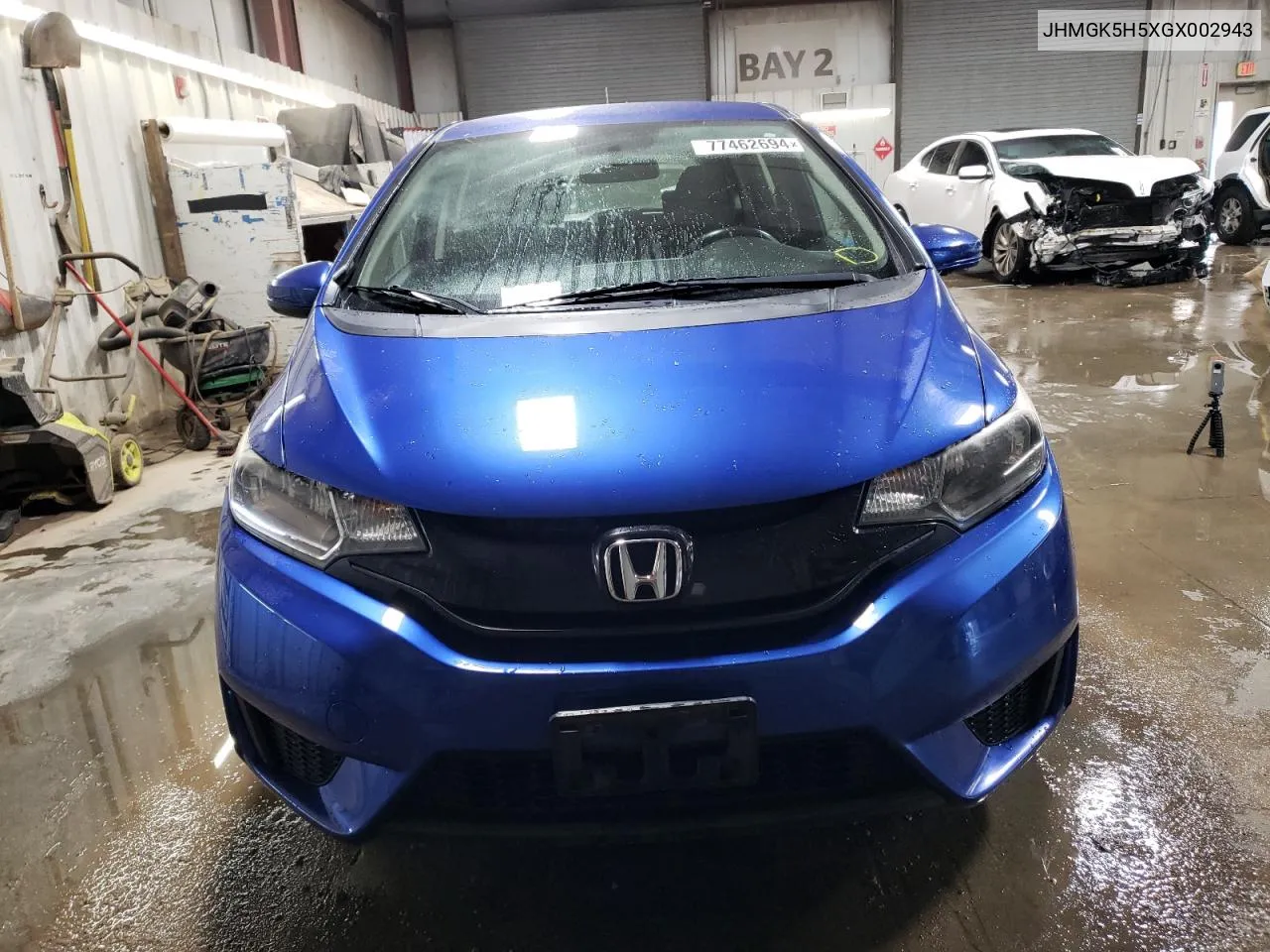 2016 Honda Fit Lx VIN: JHMGK5H5XGX002943 Lot: 77462694