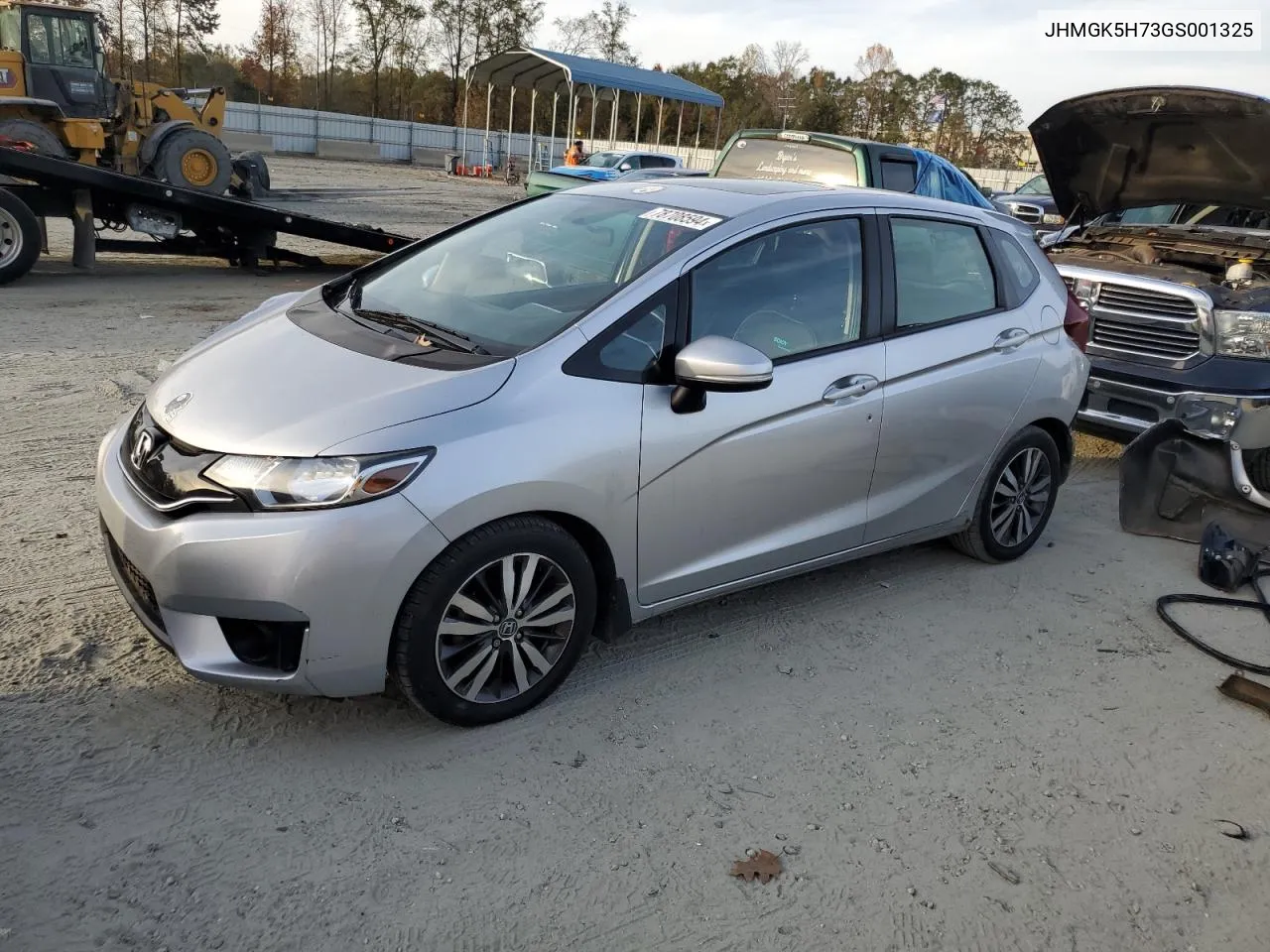 2016 Honda Fit Ex VIN: JHMGK5H73GS001325 Lot: 78708594