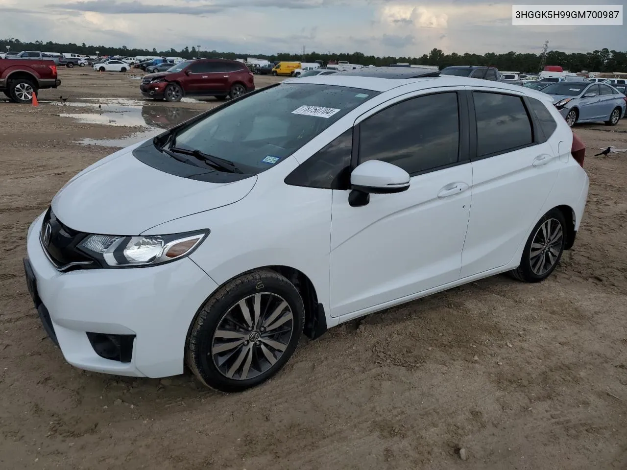 2016 Honda Fit Ex VIN: 3HGGK5H99GM700987 Lot: 78750704