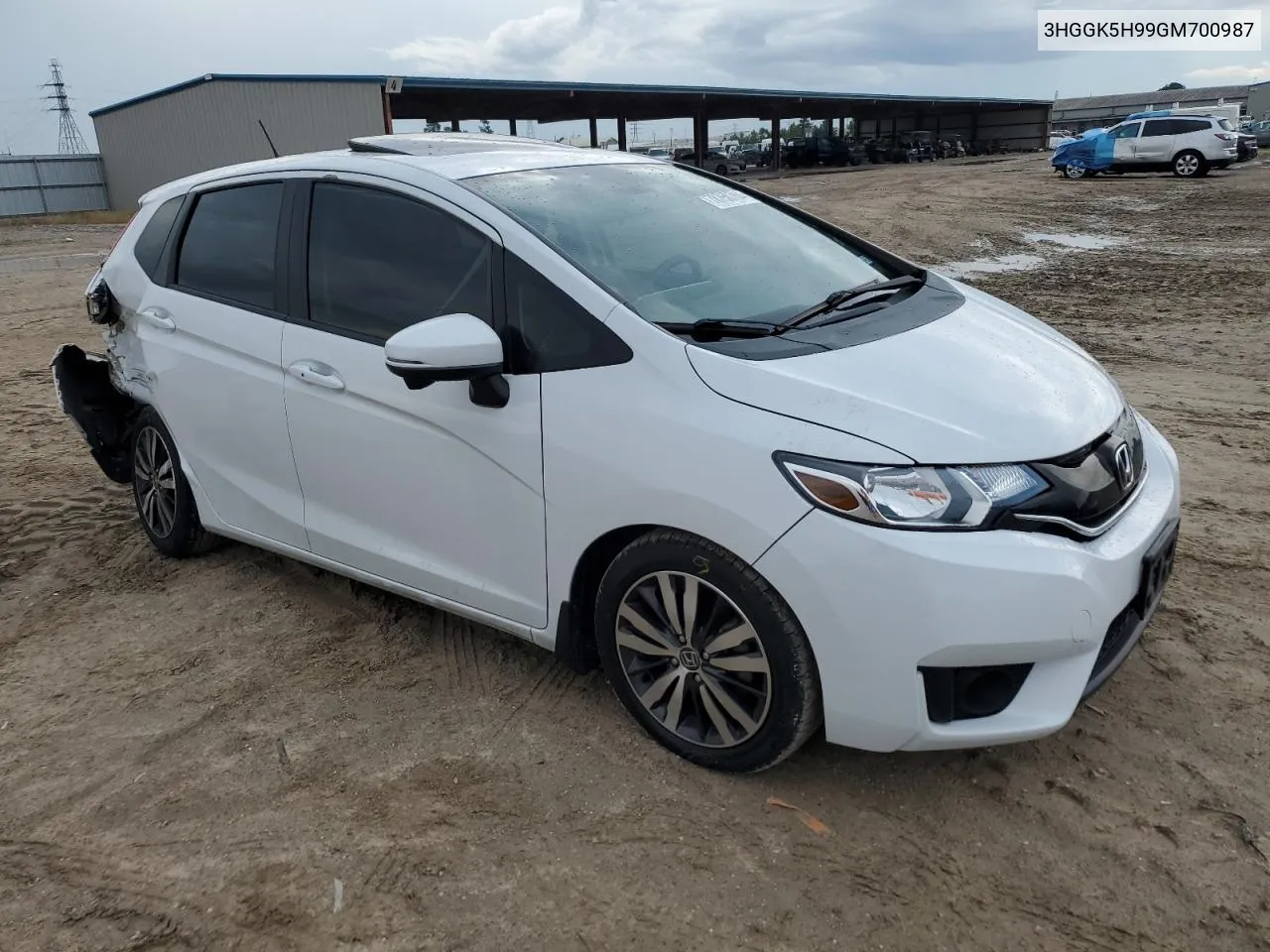 2016 Honda Fit Ex VIN: 3HGGK5H99GM700987 Lot: 78750704