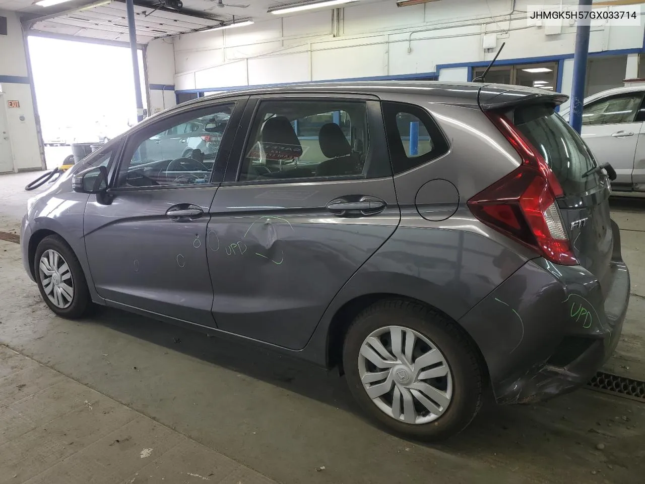 2016 Honda Fit Lx VIN: JHMGK5H57GX033714 Lot: 78839024