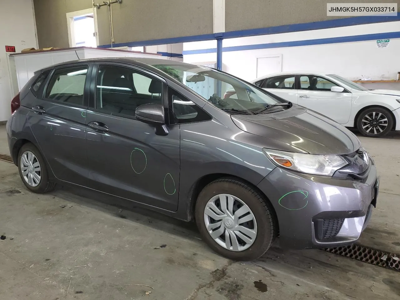 2016 Honda Fit Lx VIN: JHMGK5H57GX033714 Lot: 78839024