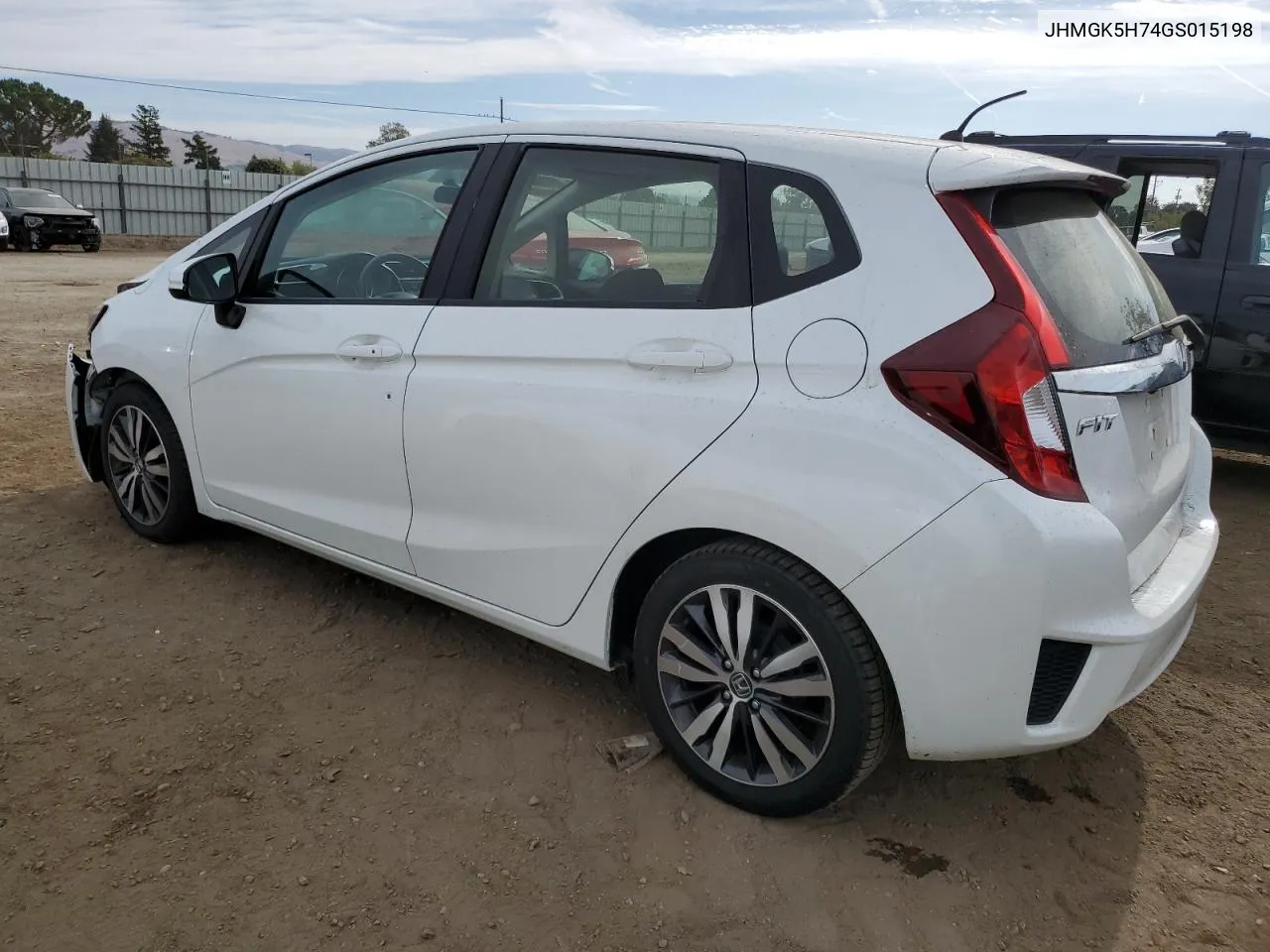 2016 Honda Fit Ex VIN: JHMGK5H74GS015198 Lot: 78891814