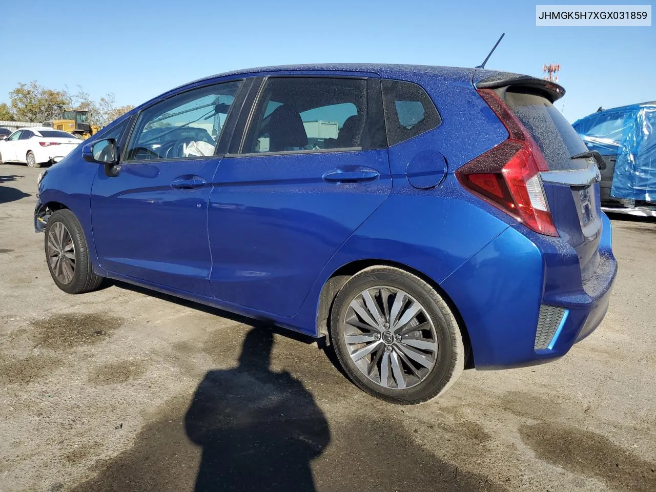 2016 Honda Fit Ex VIN: JHMGK5H7XGX031859 Lot: 79085384