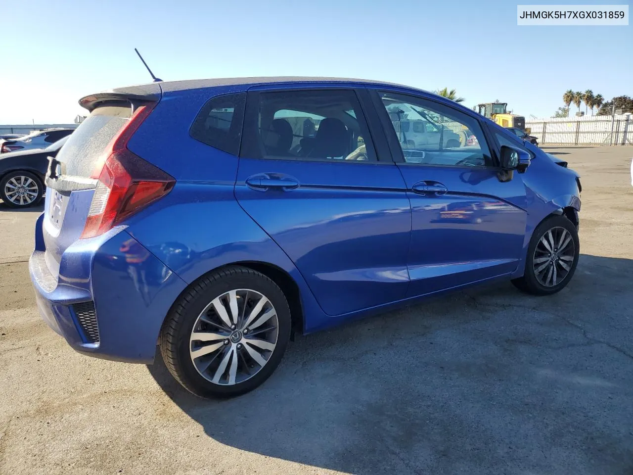 2016 Honda Fit Ex VIN: JHMGK5H7XGX031859 Lot: 79085384