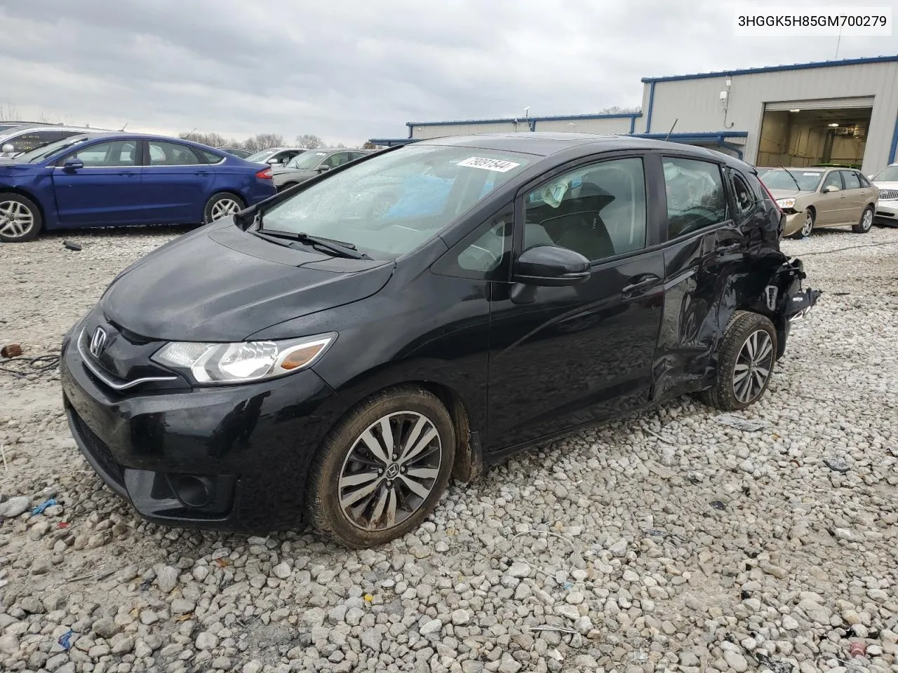 2016 Honda Fit Ex VIN: 3HGGK5H85GM700279 Lot: 79091544