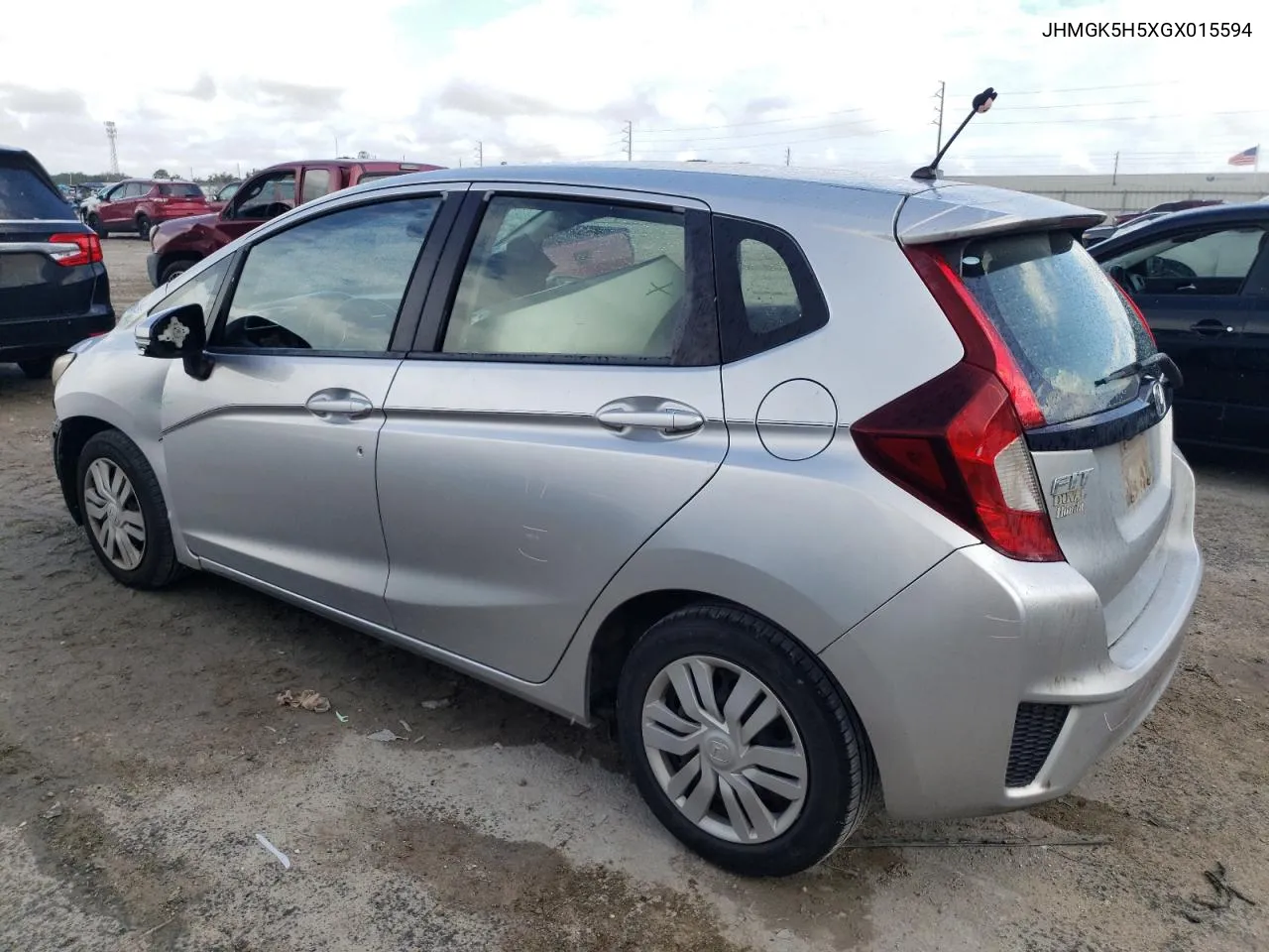 2016 Honda Fit Lx VIN: JHMGK5H5XGX015594 Lot: 79507874