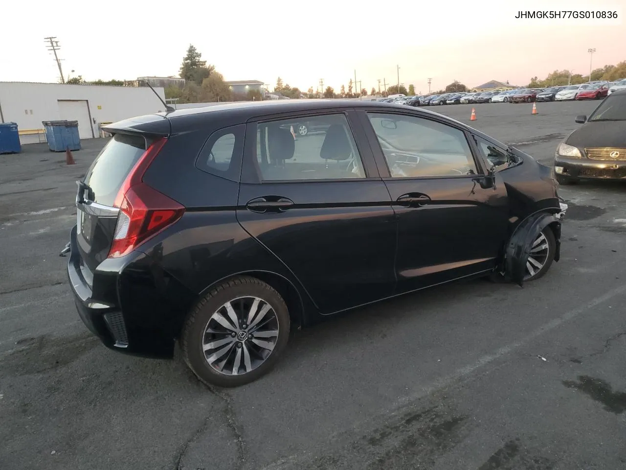 2016 Honda Fit Ex VIN: JHMGK5H77GS010836 Lot: 79566174