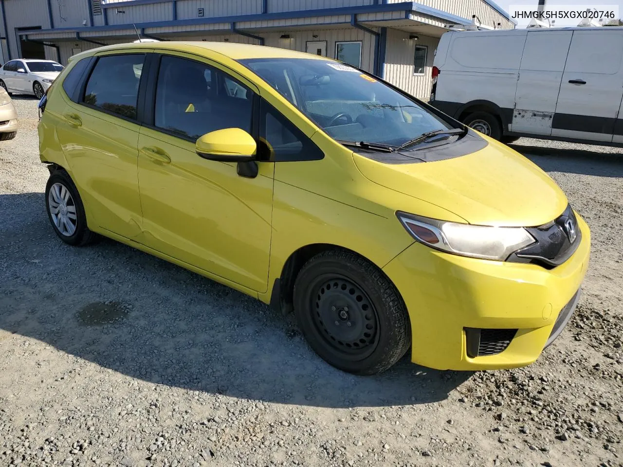 2016 Honda Fit Lx VIN: JHMGK5H5XGX020746 Lot: 79823854