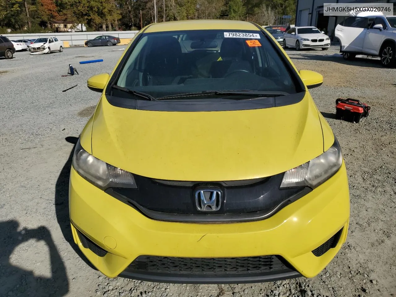 2016 Honda Fit Lx VIN: JHMGK5H5XGX020746 Lot: 79823854