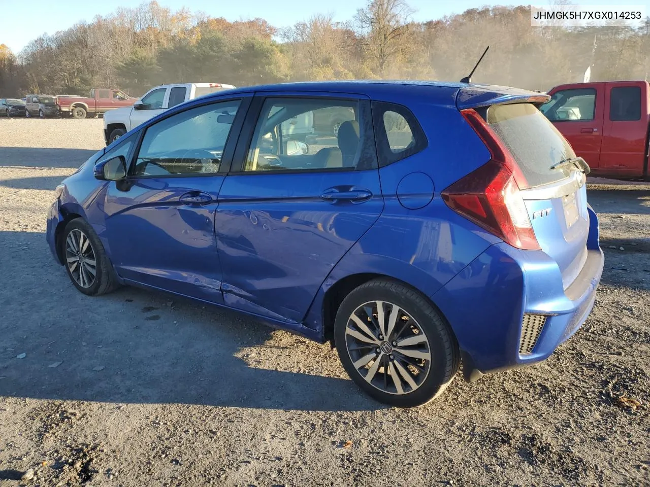 2016 Honda Fit Ex VIN: JHMGK5H7XGX014253 Lot: 79867274