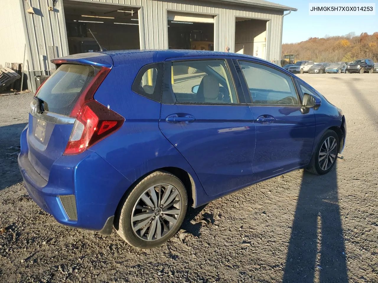 2016 Honda Fit Ex VIN: JHMGK5H7XGX014253 Lot: 79867274