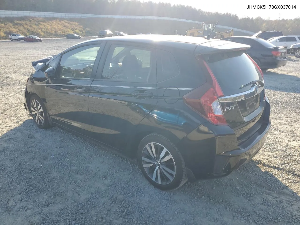 2016 Honda Fit Ex VIN: JHMGK5H78GX037014 Lot: 80024844