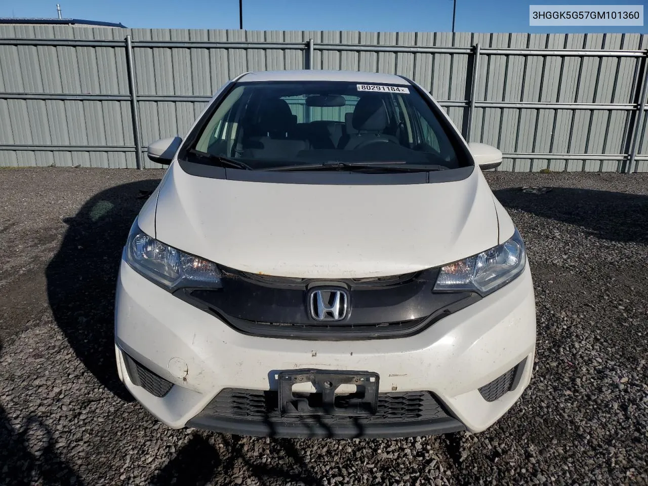 3HGGK5G57GM101360 2016 Honda Fit Lx