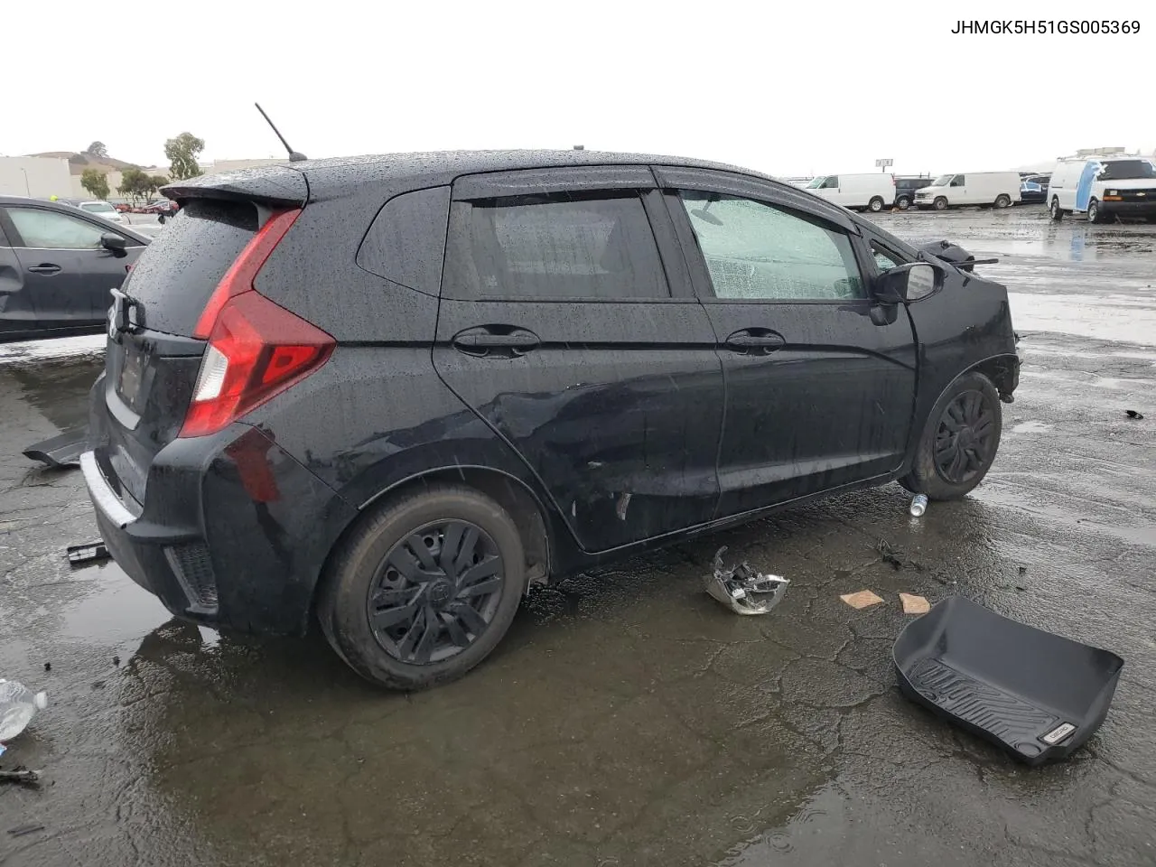 2016 Honda Fit Lx VIN: JHMGK5H51GS005369 Lot: 80299144