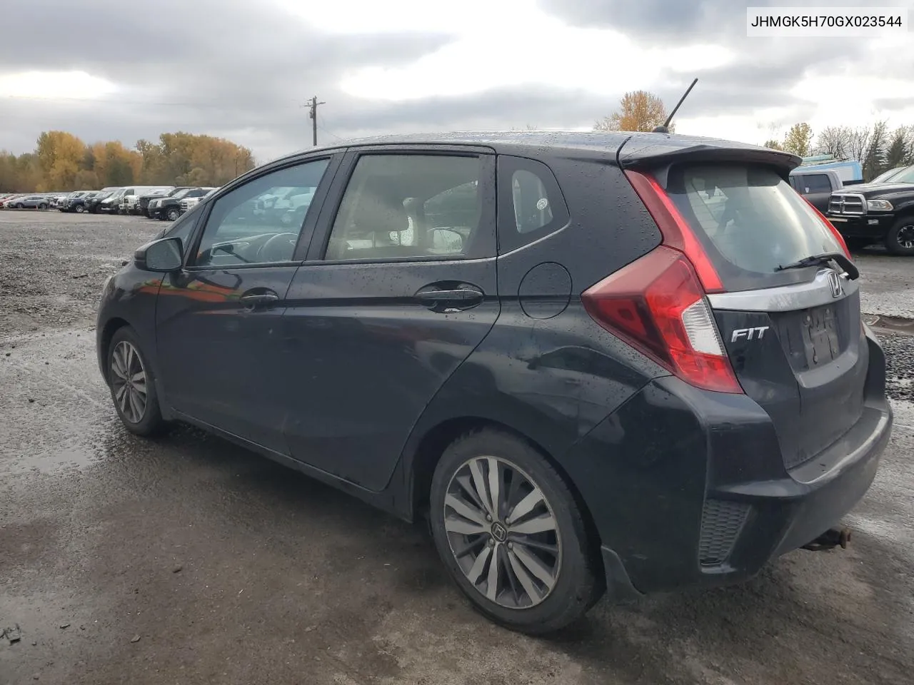 2016 Honda Fit Ex VIN: JHMGK5H70GX023544 Lot: 80670564