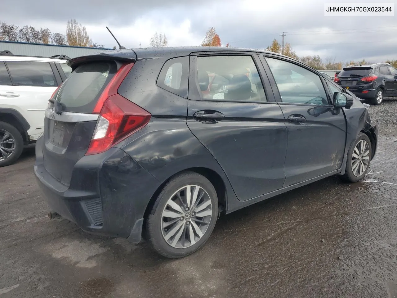 2016 Honda Fit Ex VIN: JHMGK5H70GX023544 Lot: 80670564