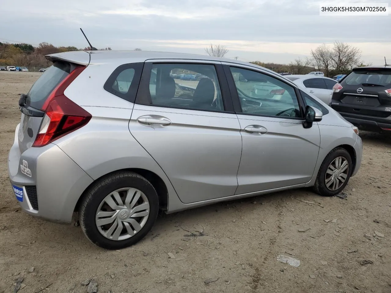 2016 Honda Fit Lx VIN: 3HGGK5H53GM702506 Lot: 81180204