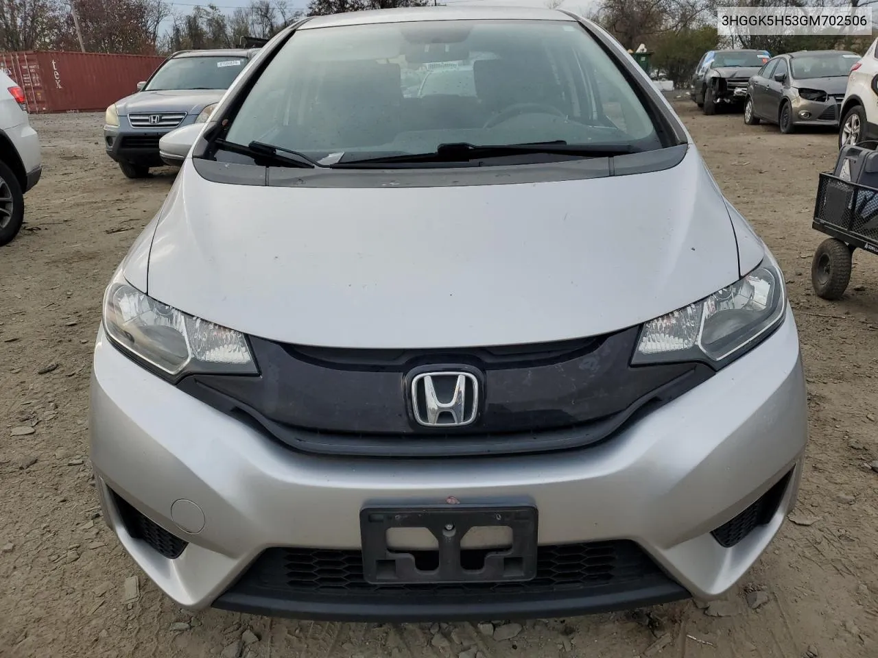 2016 Honda Fit Lx VIN: 3HGGK5H53GM702506 Lot: 81180204