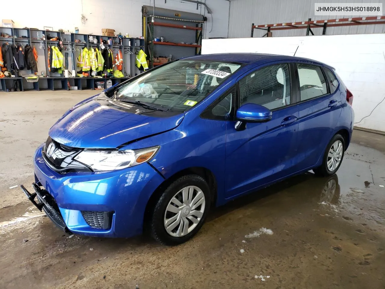 2017 Honda Fit Lx VIN: JHMGK5H53HS018898 Lot: 37203334