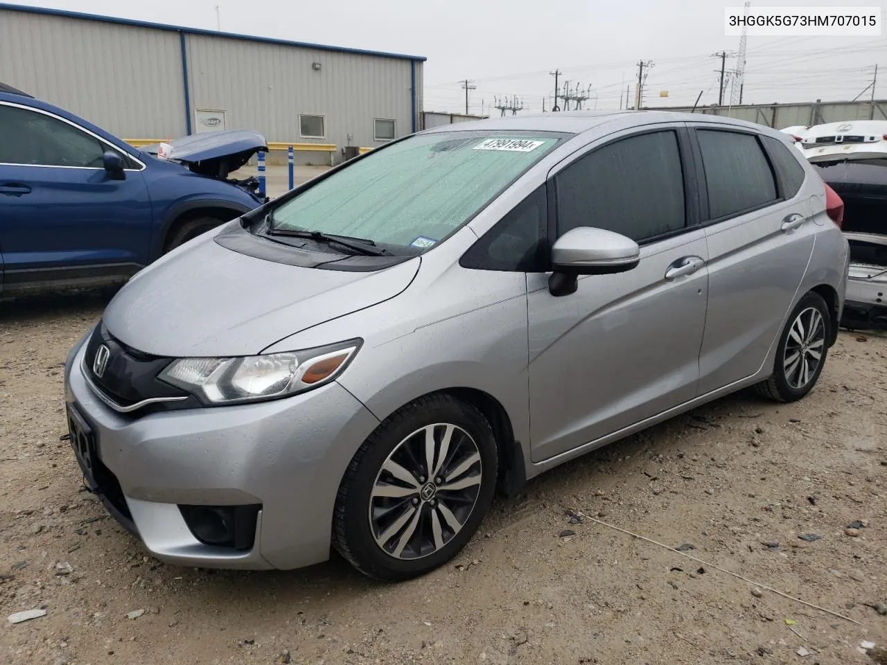 2017 Honda Fit Ex VIN: 3HGGK5G73HM707015 Lot: 47991994