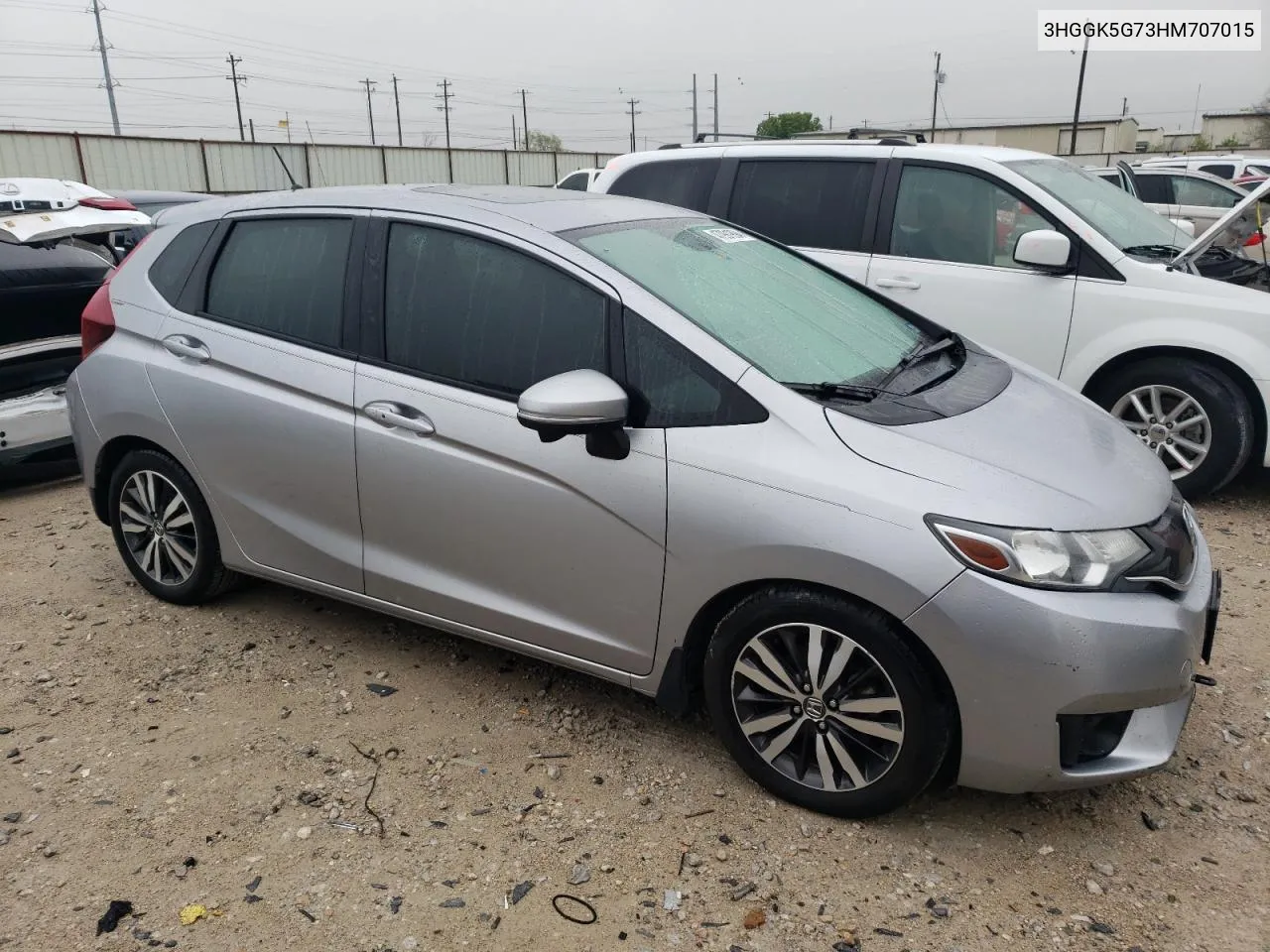 2017 Honda Fit Ex VIN: 3HGGK5G73HM707015 Lot: 47991994